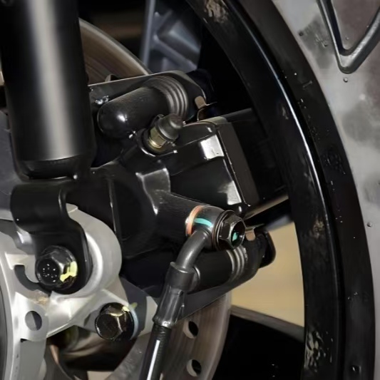 Application of infrared equipment in braking