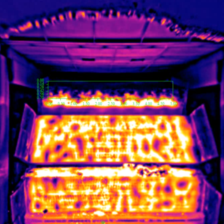 Thermal Camera System in Sintering Machine Tail